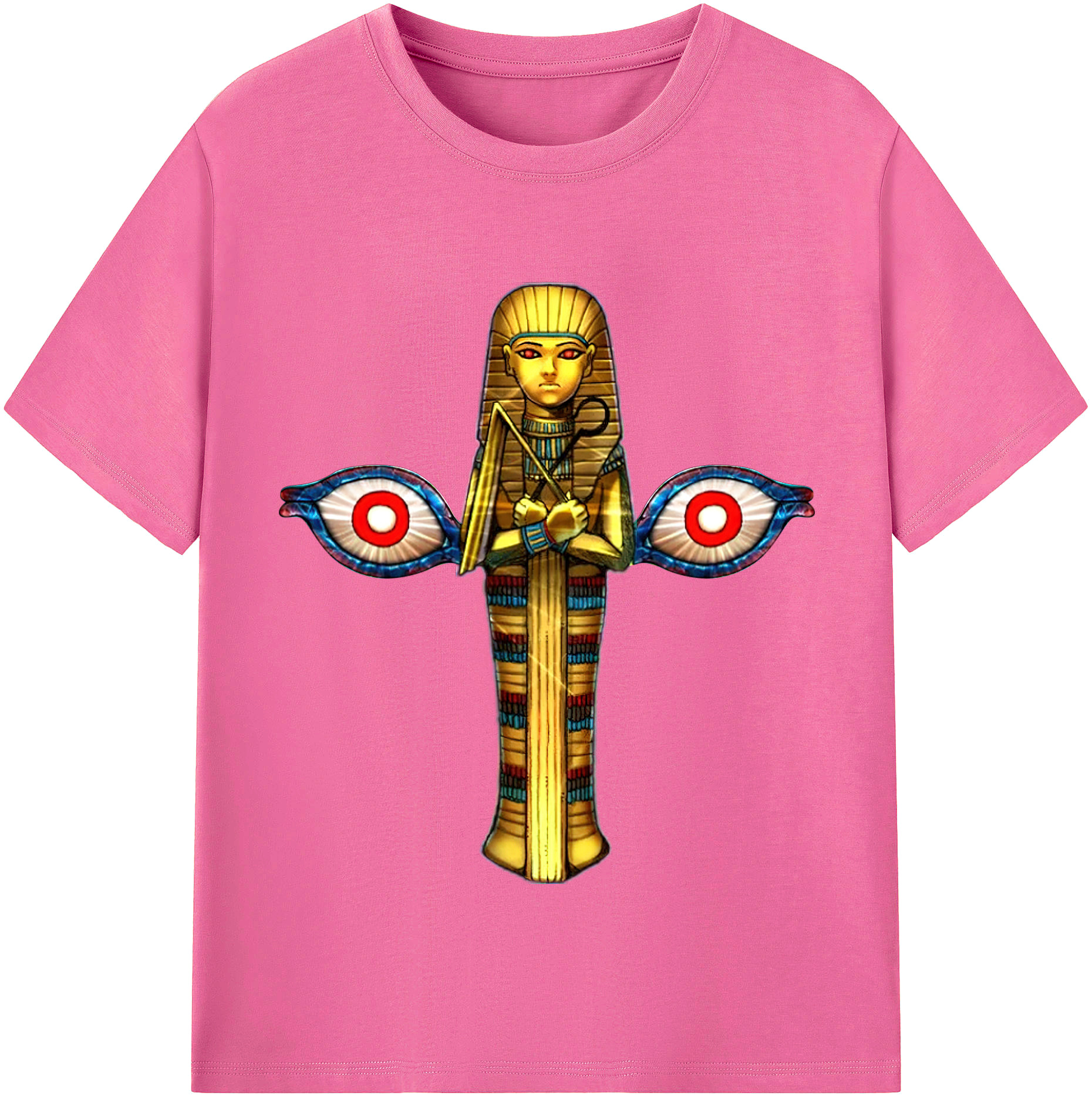 （画像用） 遊☆戯☆王 Yu-Gi-Oh! レディースカジュアルプリントTシャツ（綿100％）